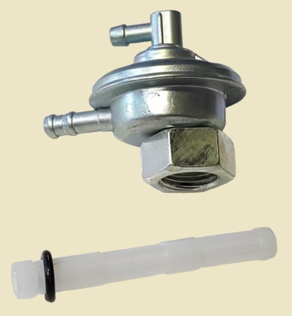 Кран топливный вакуумный вкручиваемый GY6, YABEN 50-150, HONDA TACT AF18,(M16x1.0)