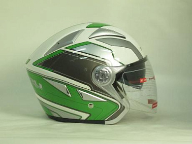 Шлем (открытый) MO 126 Strike Green MICHIRU