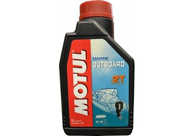 Масло моторное MOTUL Outboard  2T 1л НЕ МАРК