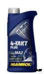 Масло моторное Mannol 4Т син. п/с 10W40 Plus 1л