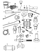 Инструменты (Часть 2) 4-Х ТАКТНОГО ПЛМ MERCURY 60 Серийный номер от 0P515897 и выше