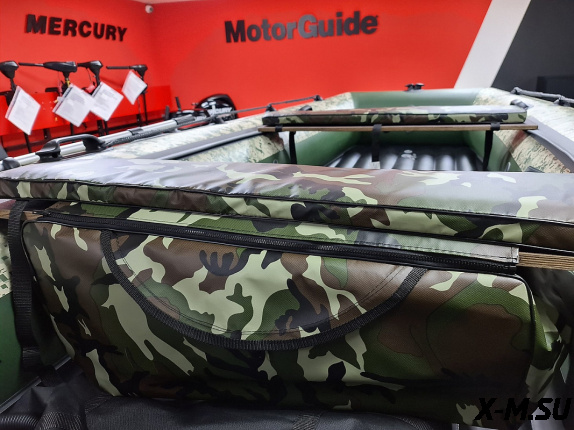 Комплект мягких накладок с сумкой для лодок 80х20 камуфляж