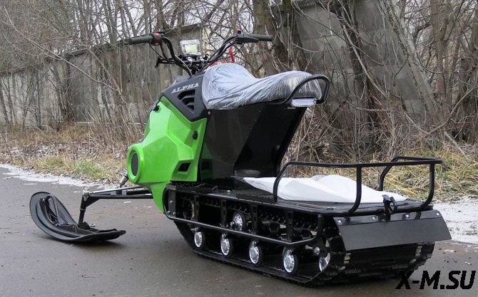 Снегоход ЛИДЕР Альфа 3 (LIFAN KP460E 20 лс) LONG